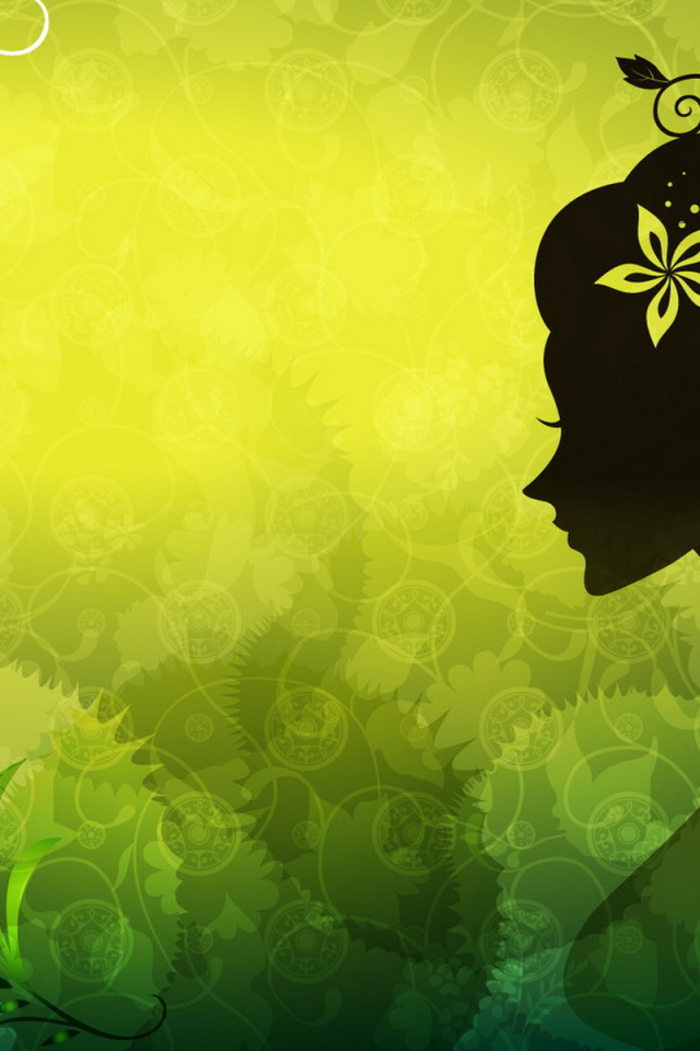 Женщина из цветов