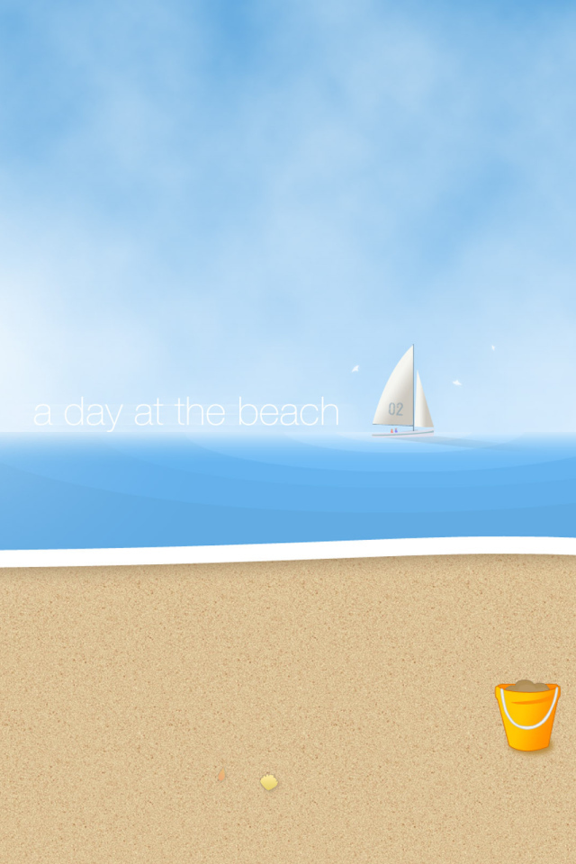 День на пляже