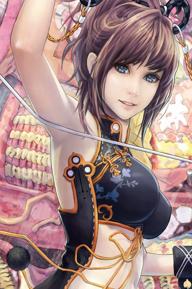 Голубоглазая девочка