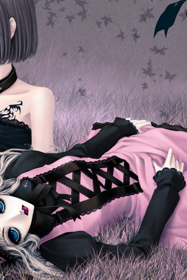 Подружки на траве