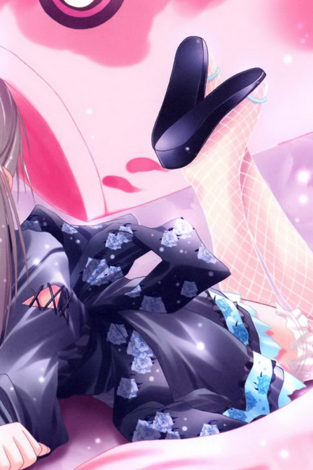 Девочка в кимоно