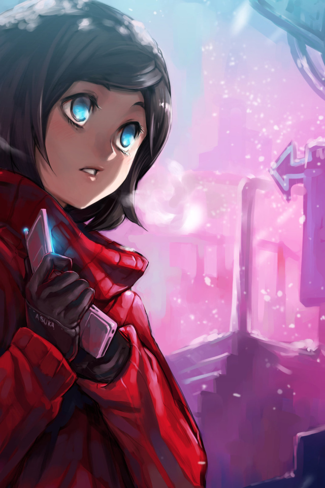 Девочка на улице