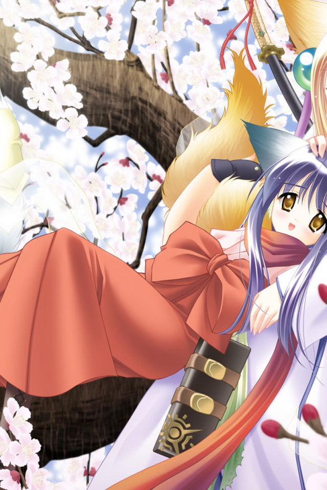 Девочки на дереве