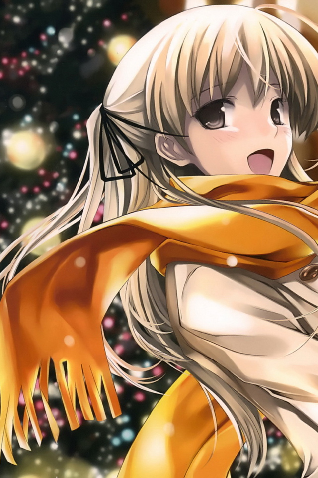 В прохладный зимний день