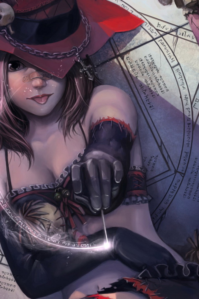 Мистическая девушка