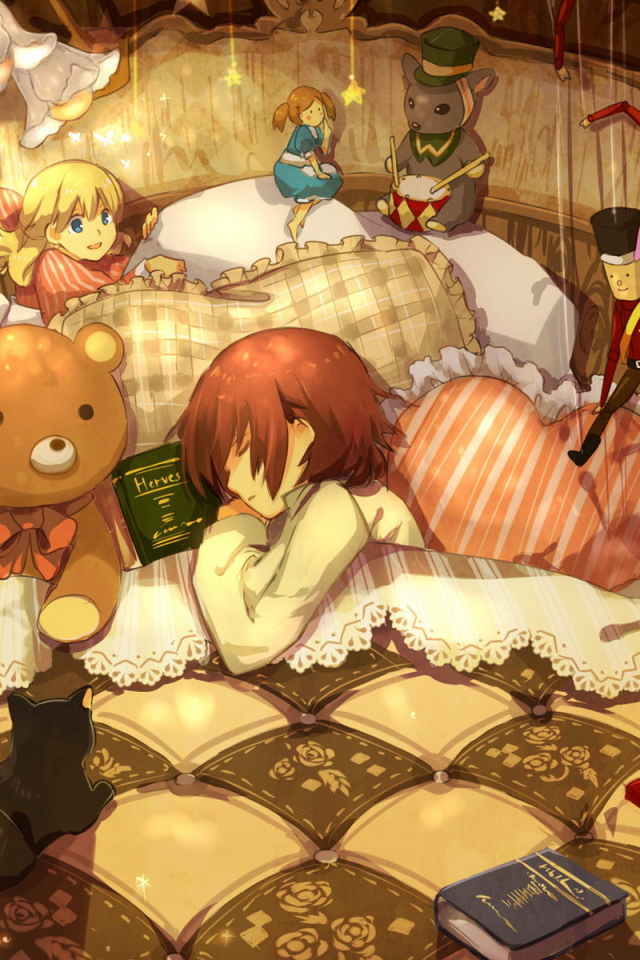 Спящая девочка