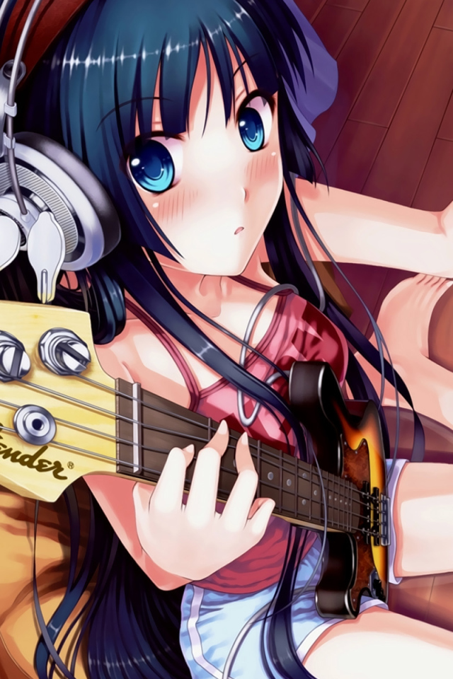 Девочка с гитарой