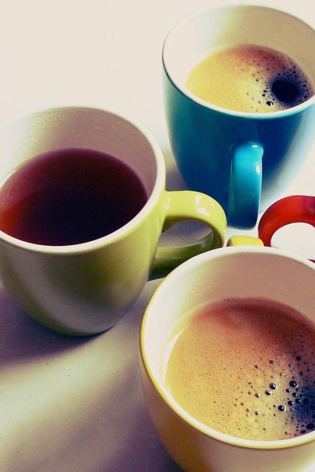 Разноцветные кружки