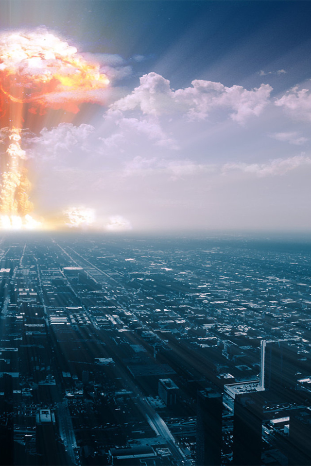 Взрыв в городе