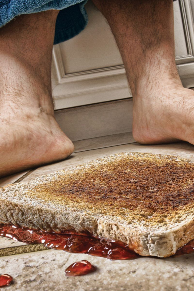 Упавший бутерброд