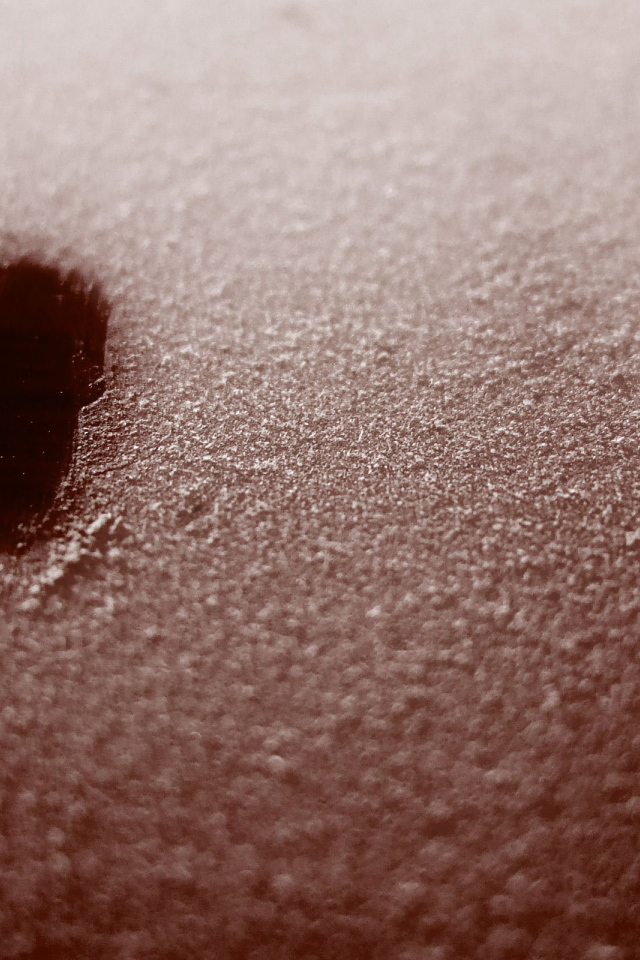 След на песке