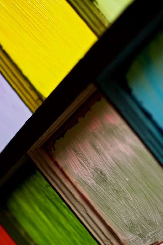 Разноцветные стекла