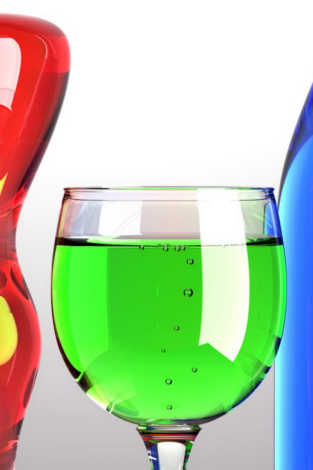 Разноцветные жидкости