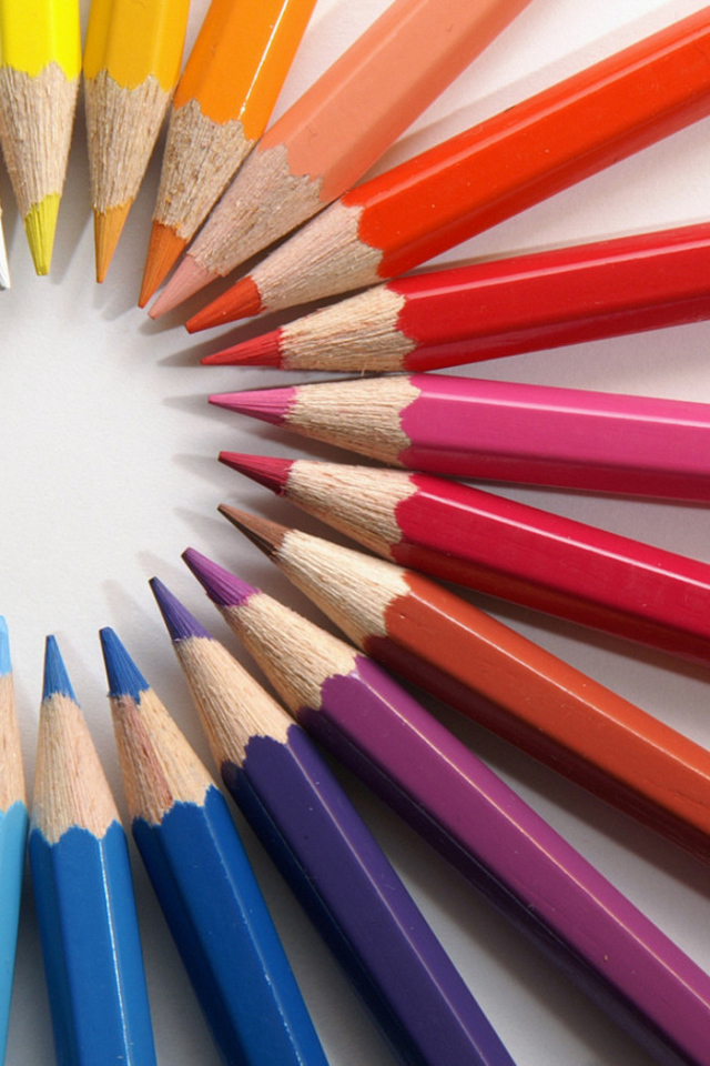 Разноцветные карандаши