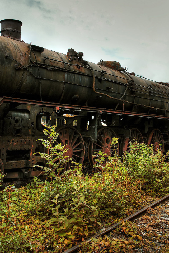 Старый паровоз