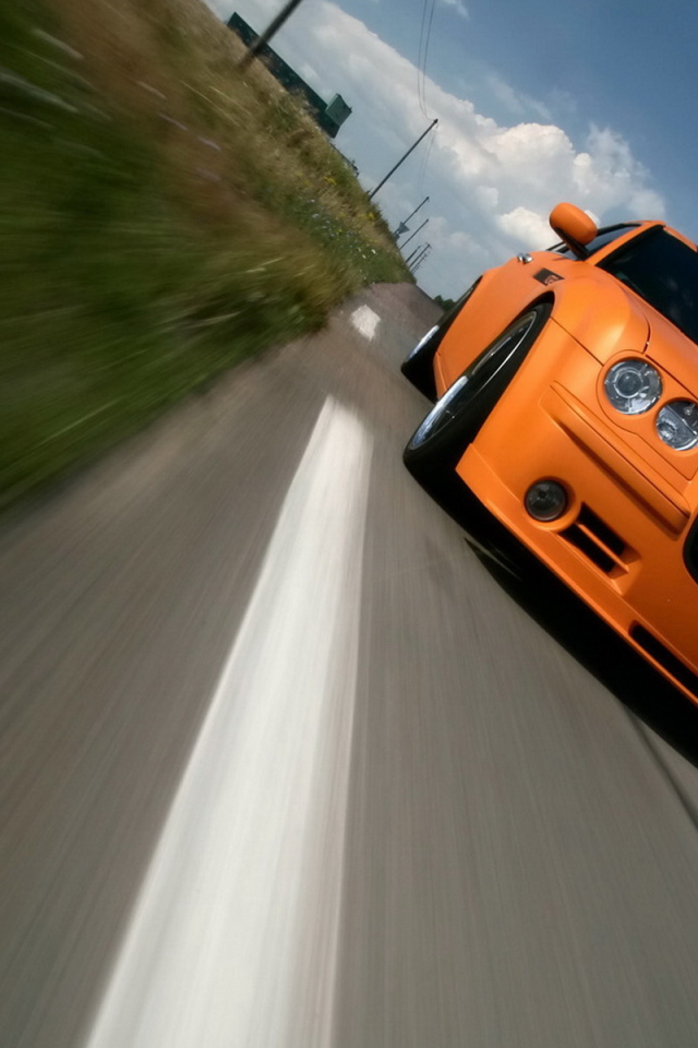 Крайслер 300С в движении