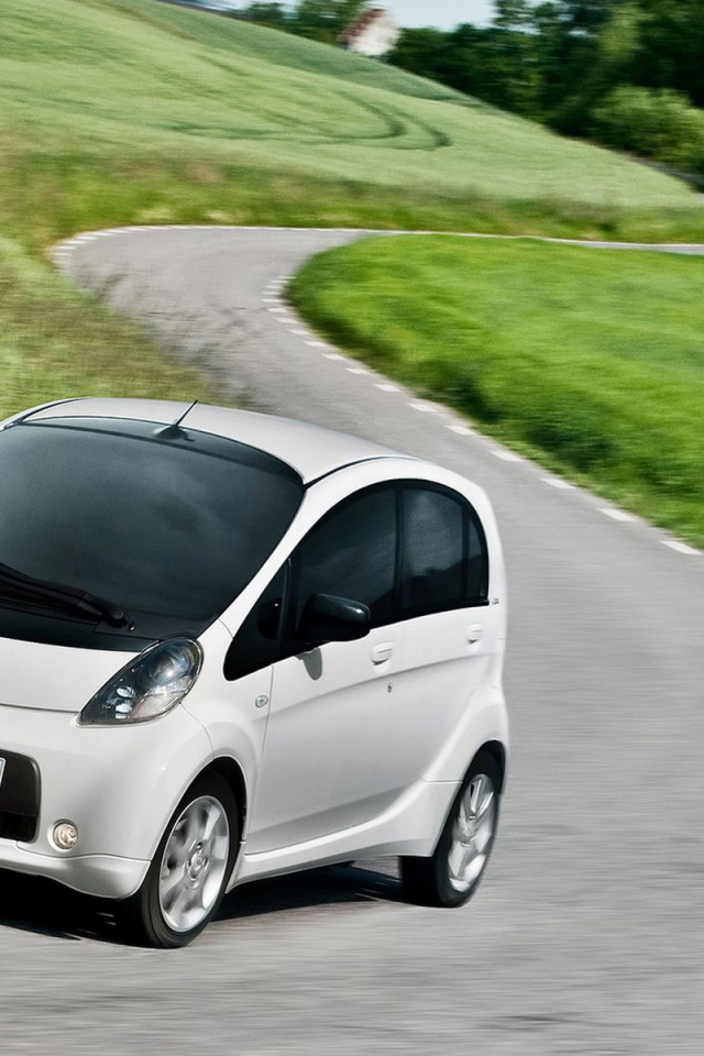 Ситроен C-Zero за городом