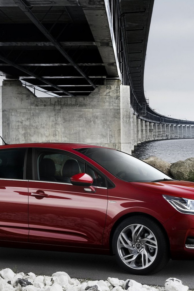 Ситроен С4 под мостом