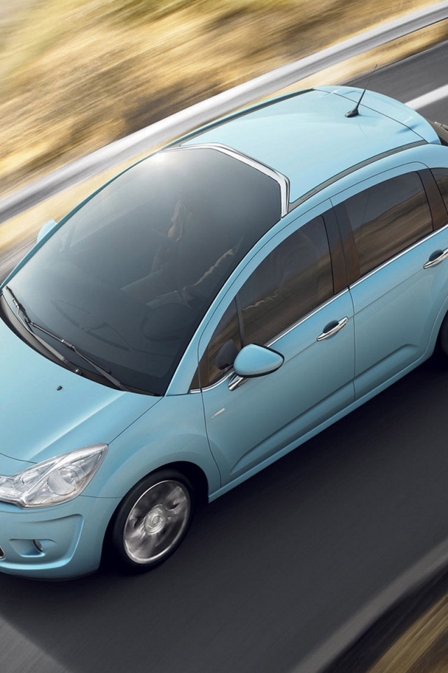 Ситроен С3 вид сверху