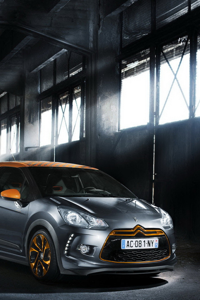 Citroen DS3 Racing в ангаре