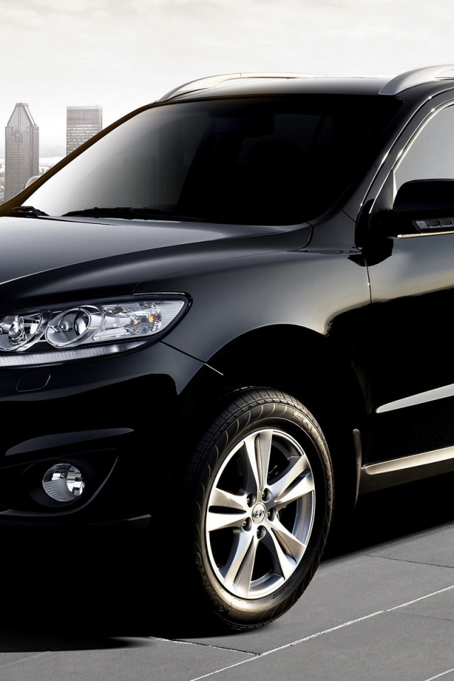 Хендай Санта Фе за городом