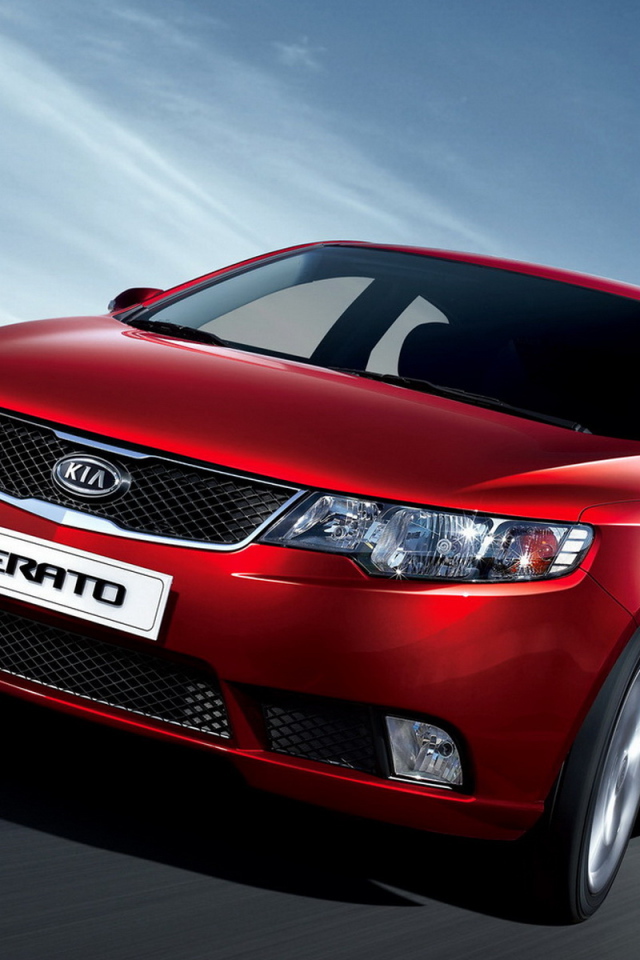 Киа Серато на трассе