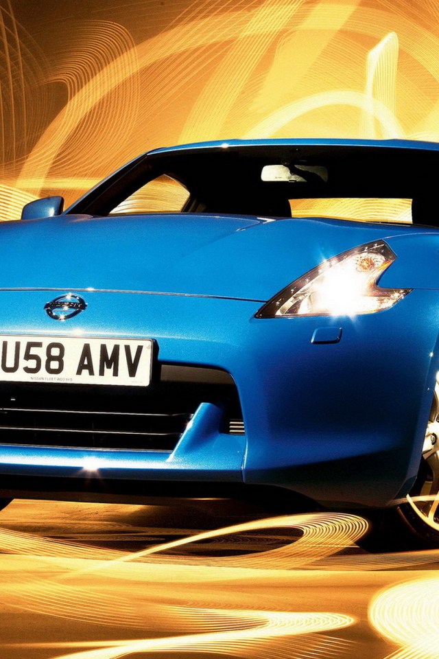 Голубая мечта Ниссан 370z