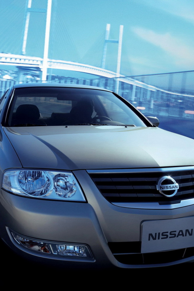 Ниссан Санни в движении