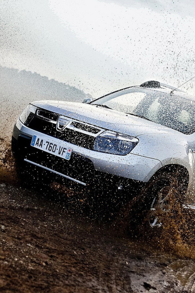 Дасиа Дустер ворвавшись в грязь