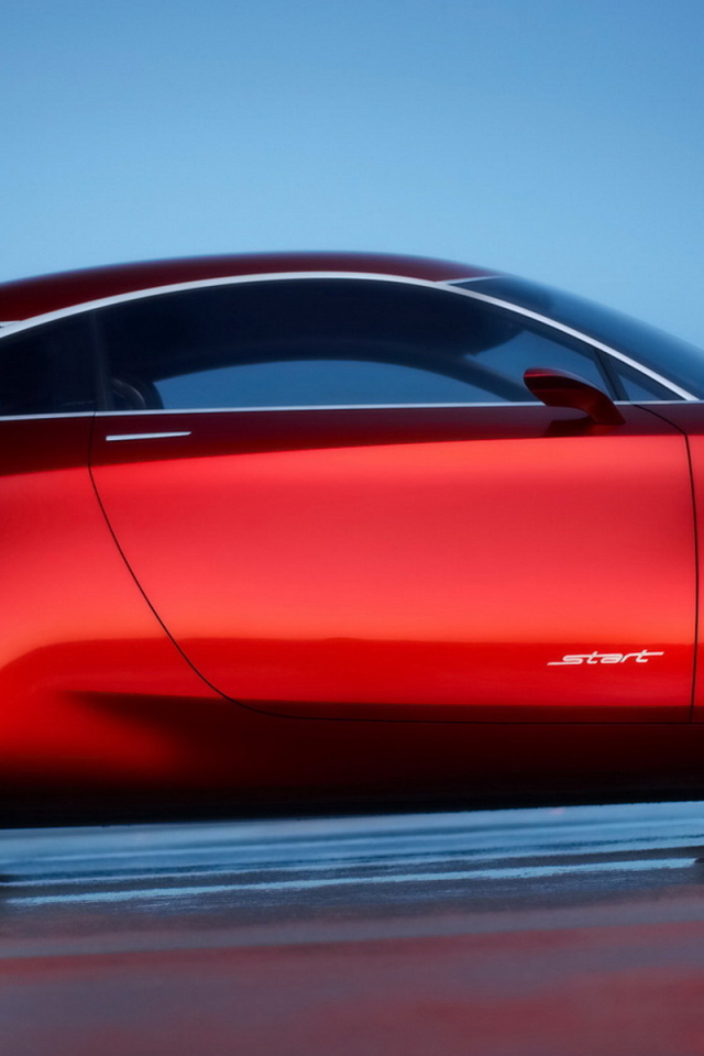 Форд Старт Концепт в красном цвете