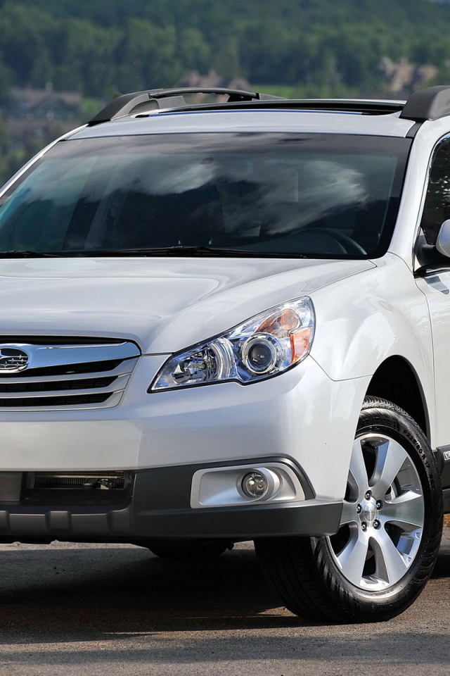 Мощный Субару Оутбек