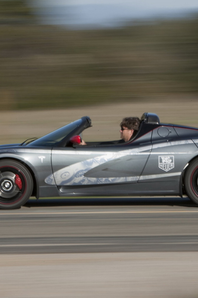 Tesla Roadster TAG Heuer motion only onward