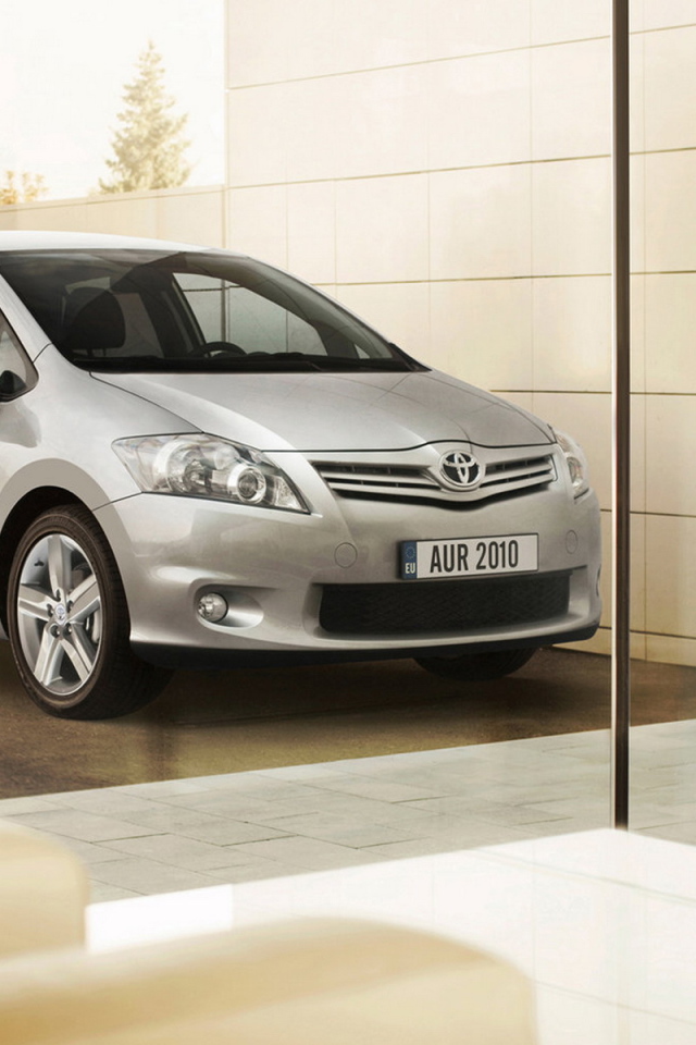 Toyota Auris возле дома