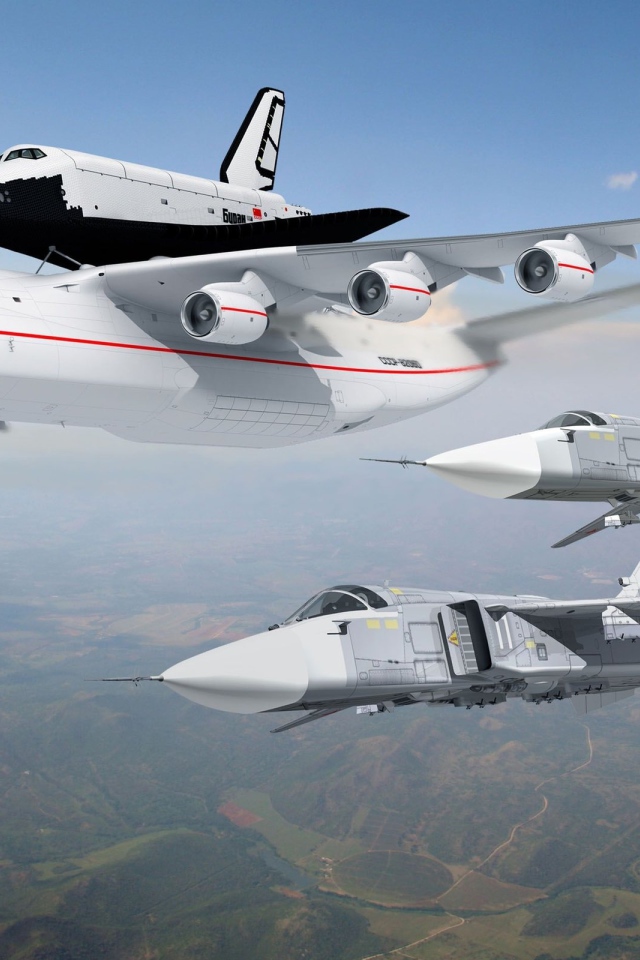 Ан-225, Буран, Су-24