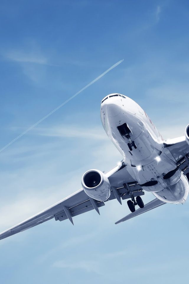 Боинг на посадке