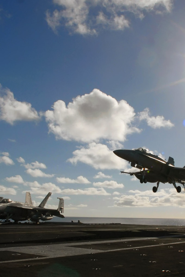 Посадка на авианосце