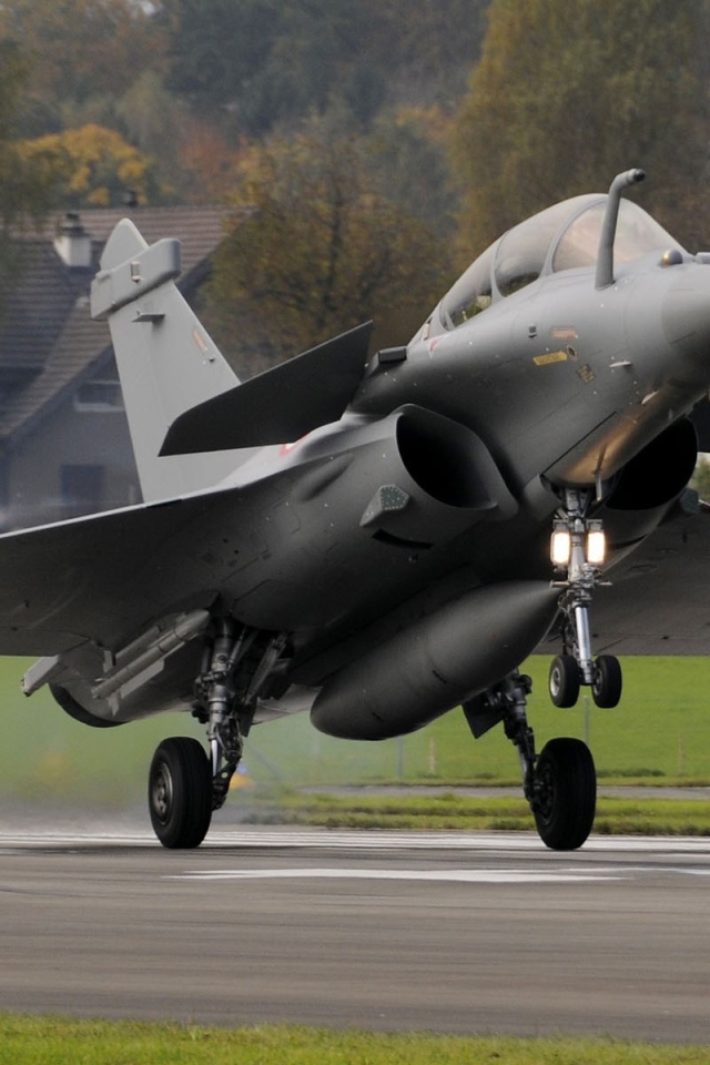 На взлетной