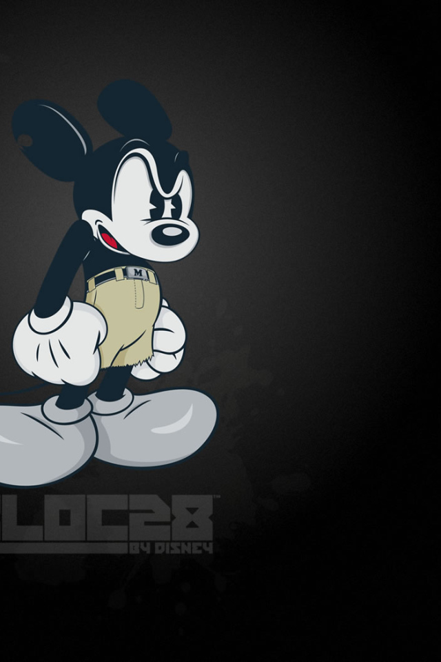 Микки Маус в гневе