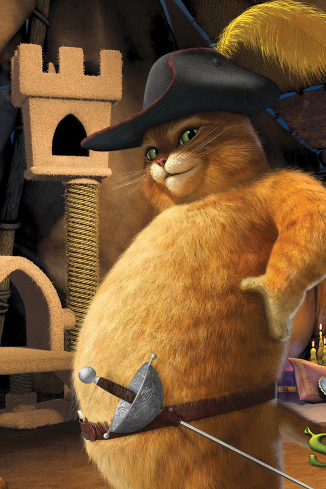 Шрэк навсегда. Кот