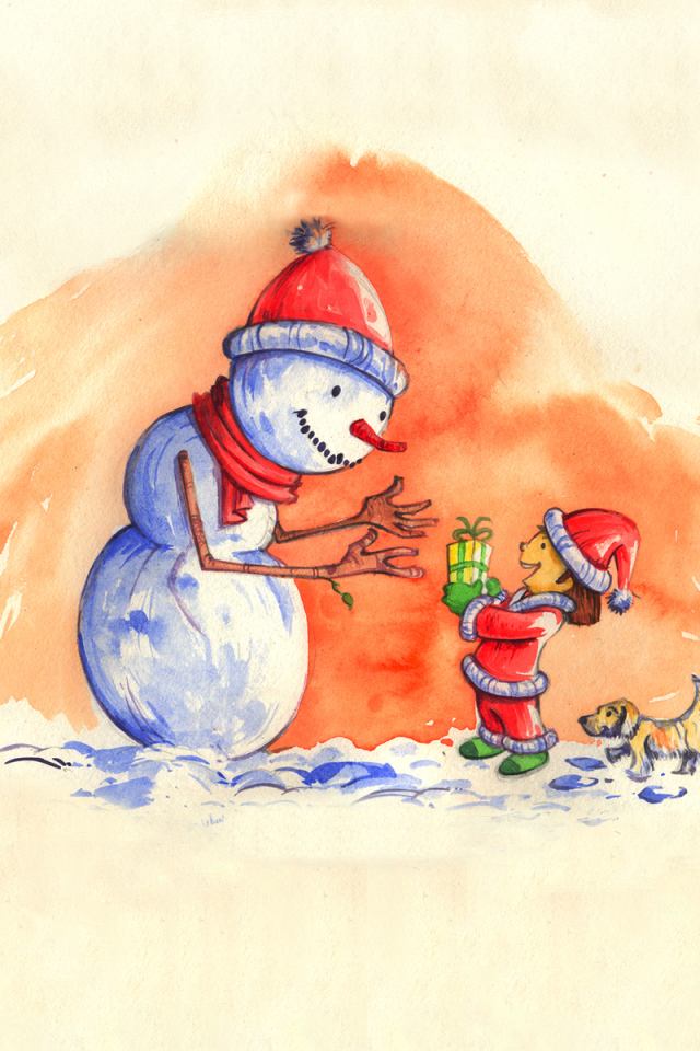 Подарок ребенку на Рождество