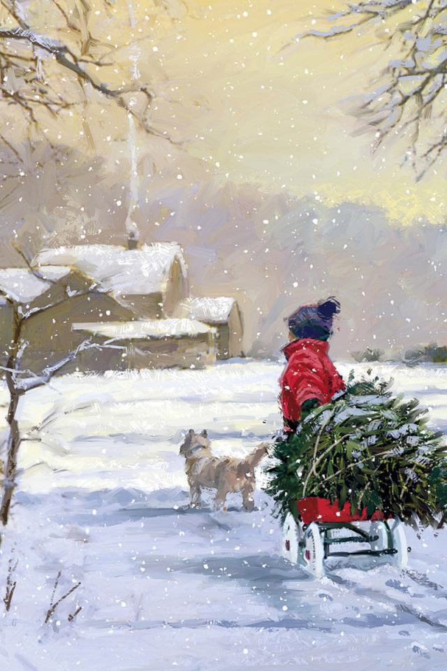 Елка к Рождеству