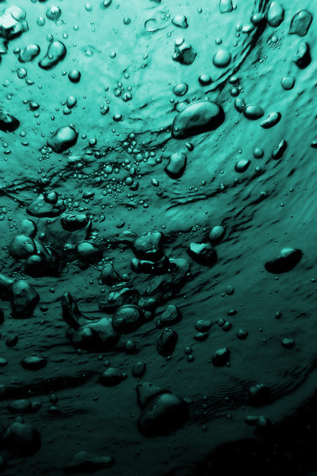 Пузыри воздуха в воде