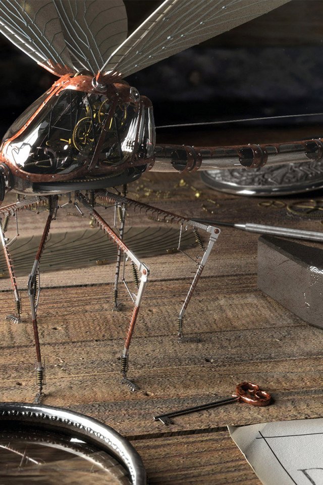 Механическая стрекоза