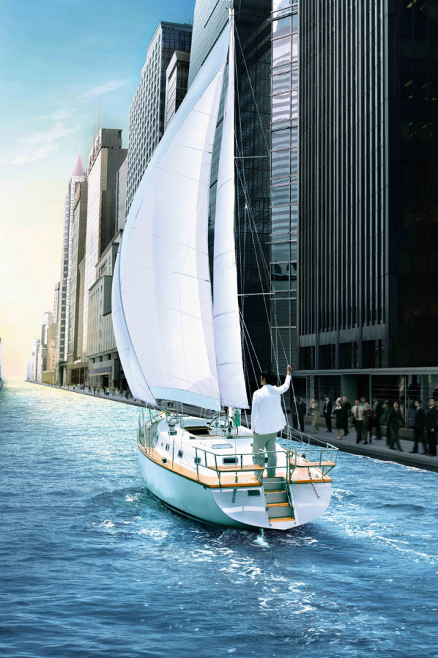 Двигаясь по ветру