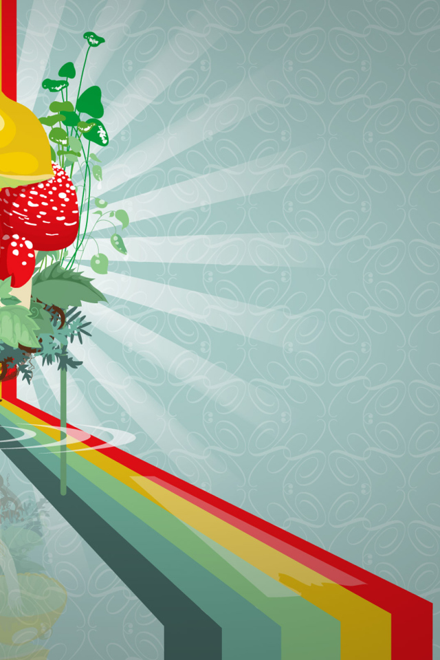 Грибная радуга