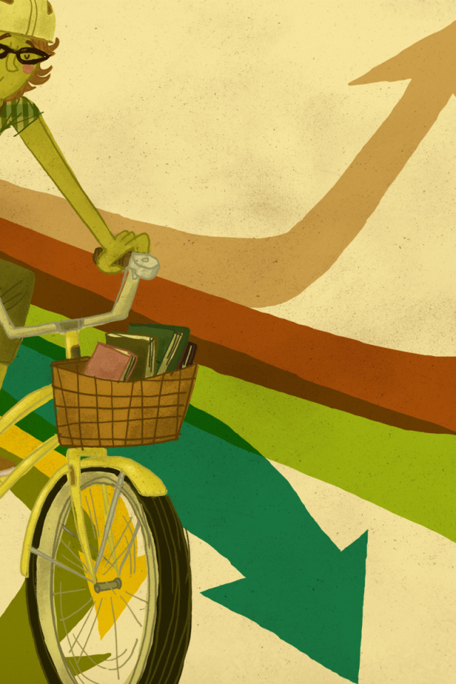 Поездка на велосипеде