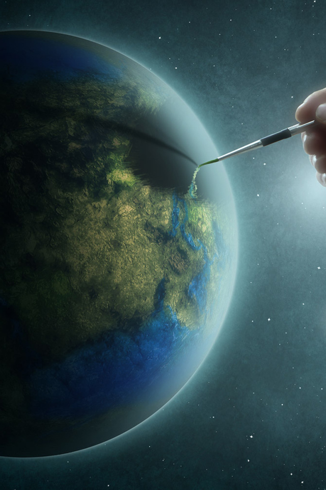 Художник Планета Кисть