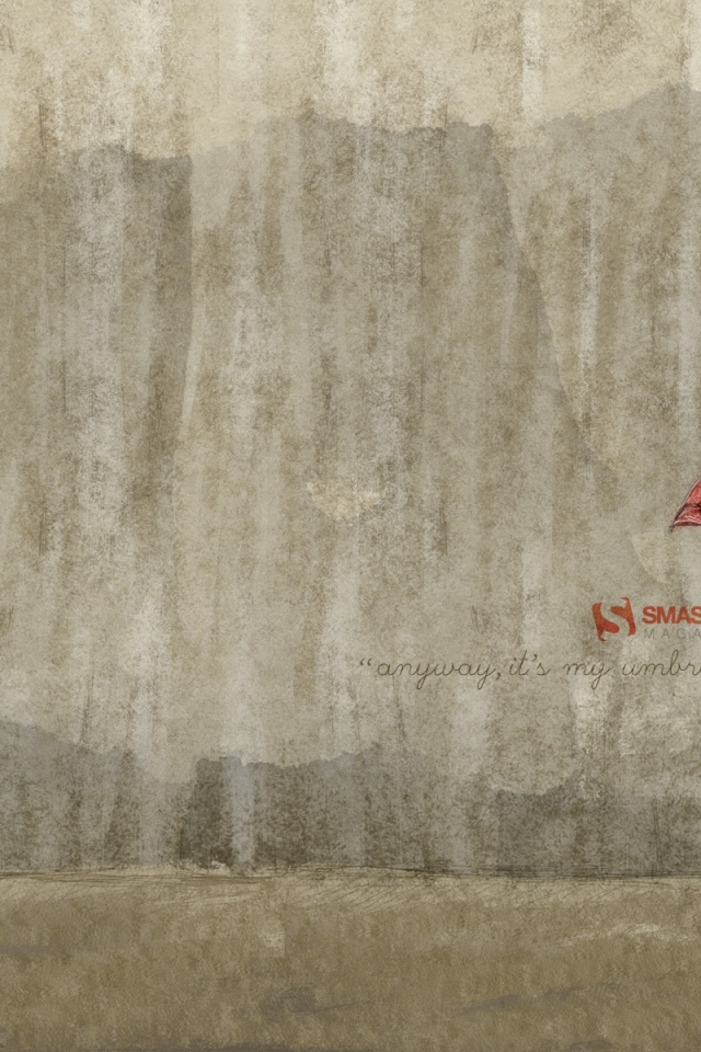 Девушка с зонтом