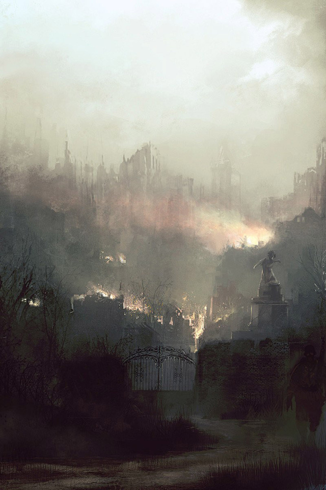 Разрушенный город