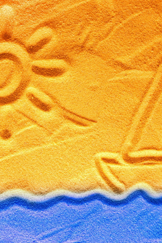 Песок и море